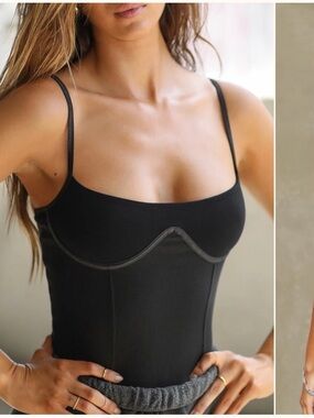 Joah Brown Corset Tank